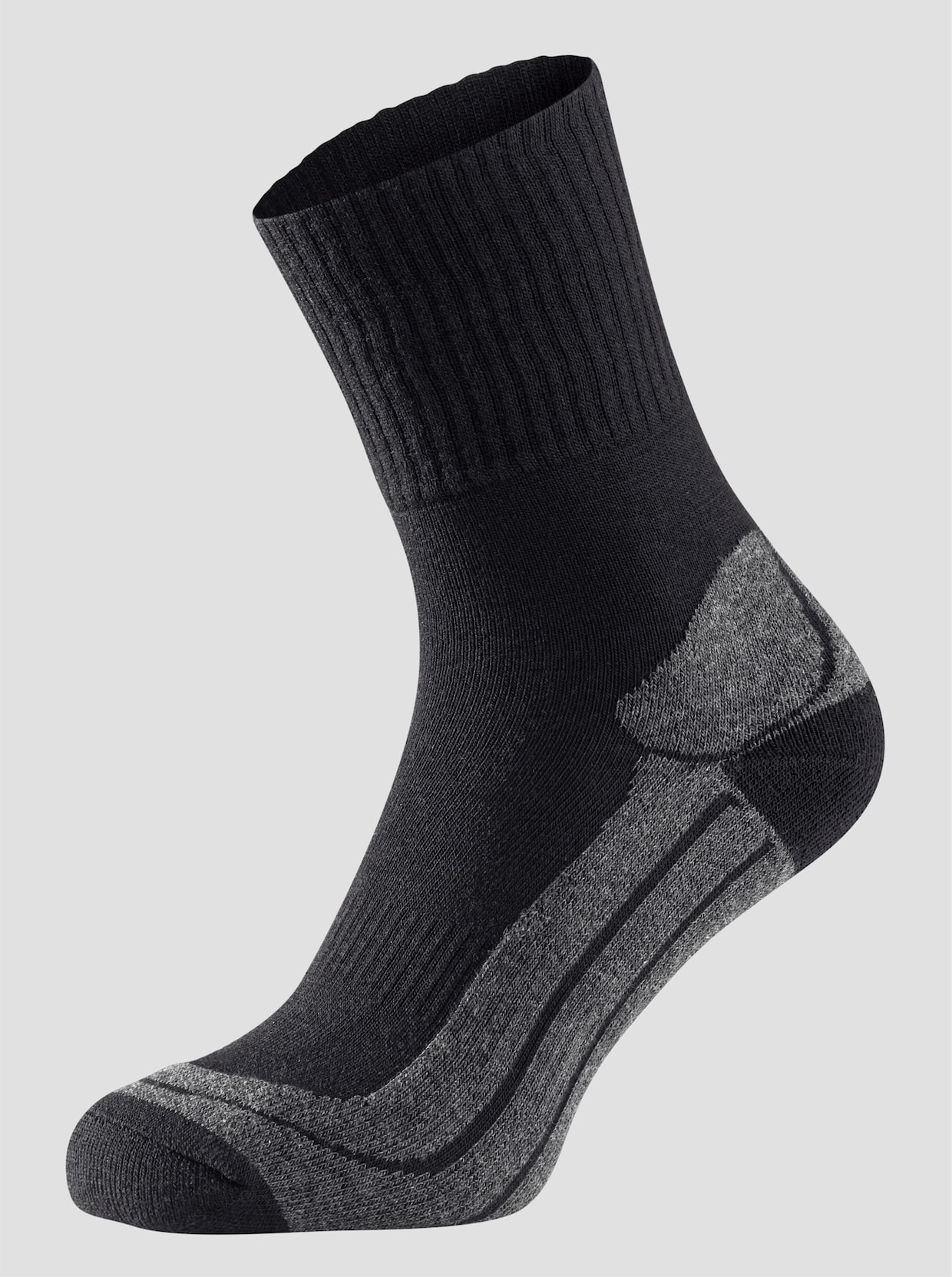 Camano Wandersocken - schwarz