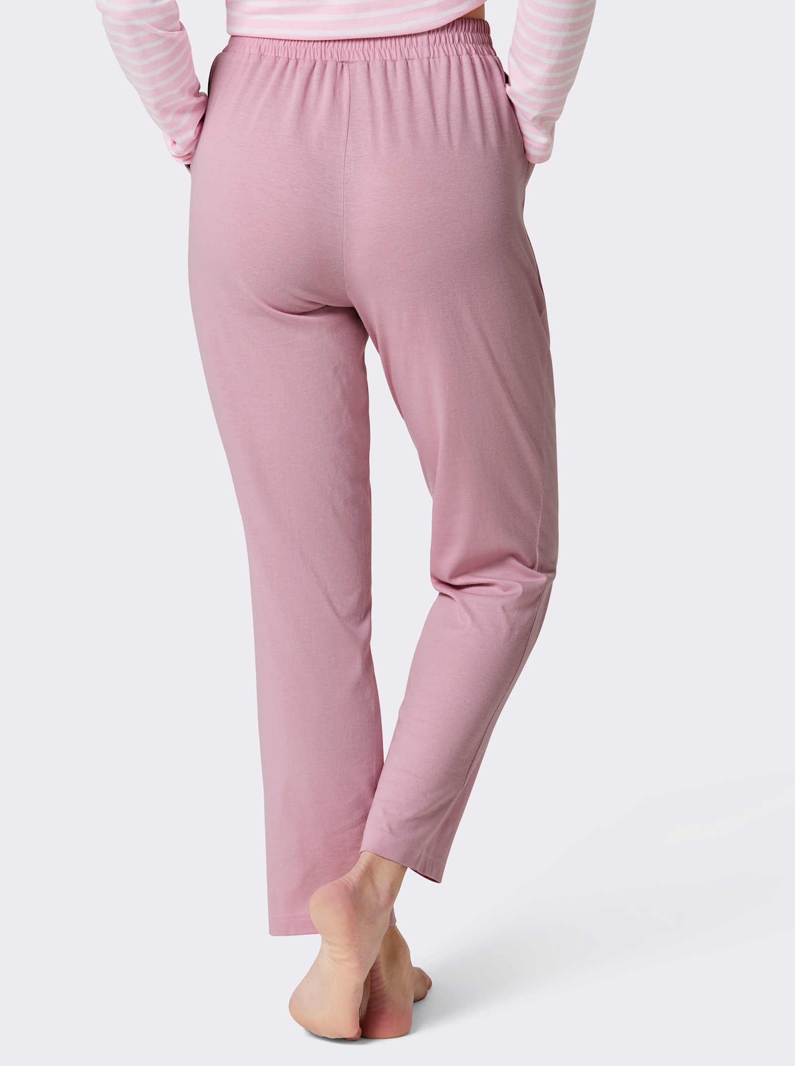 wäschepur Schlafanzug-Hose - rosé