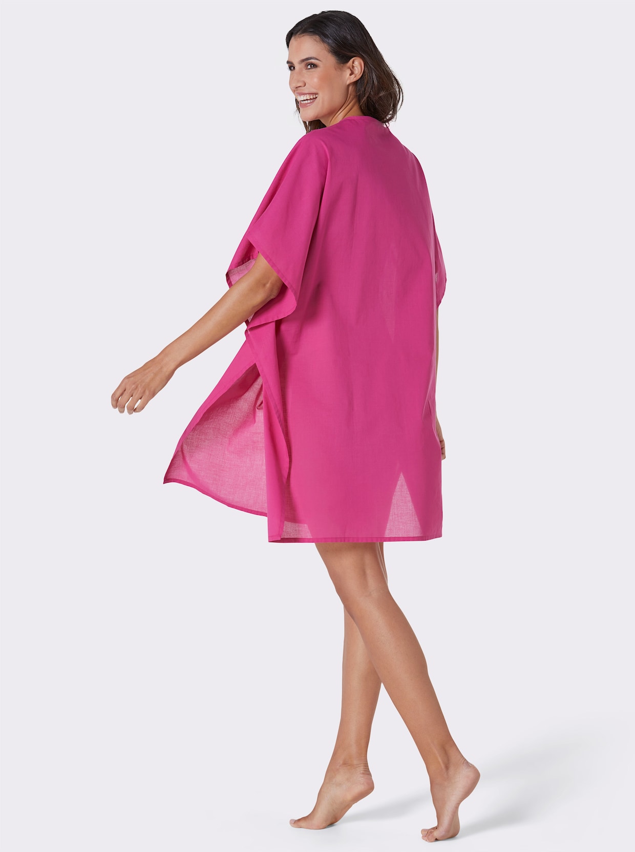 feel good Strandtunika - fuchsia