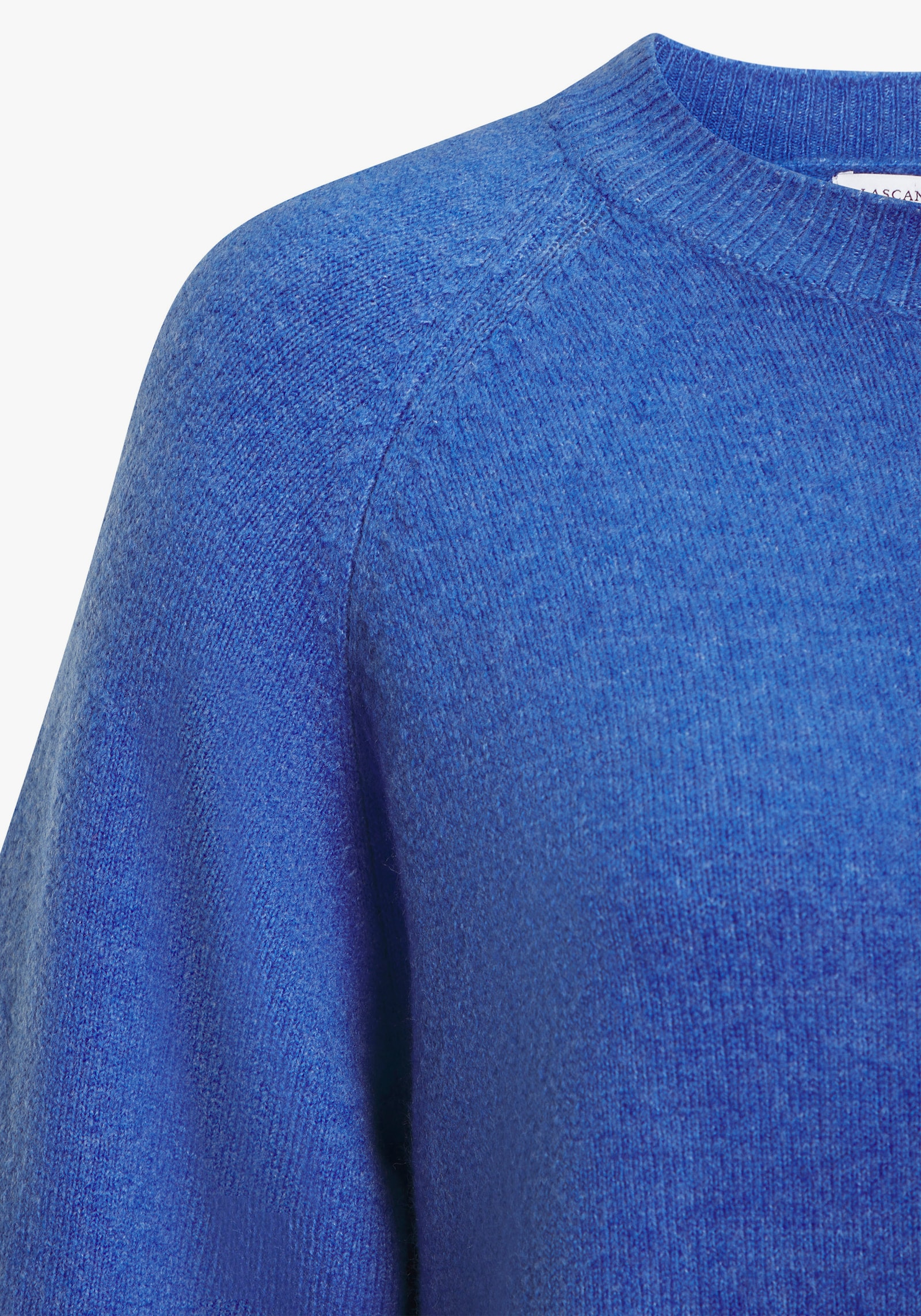 Vivance Kurzarmpullover - blau