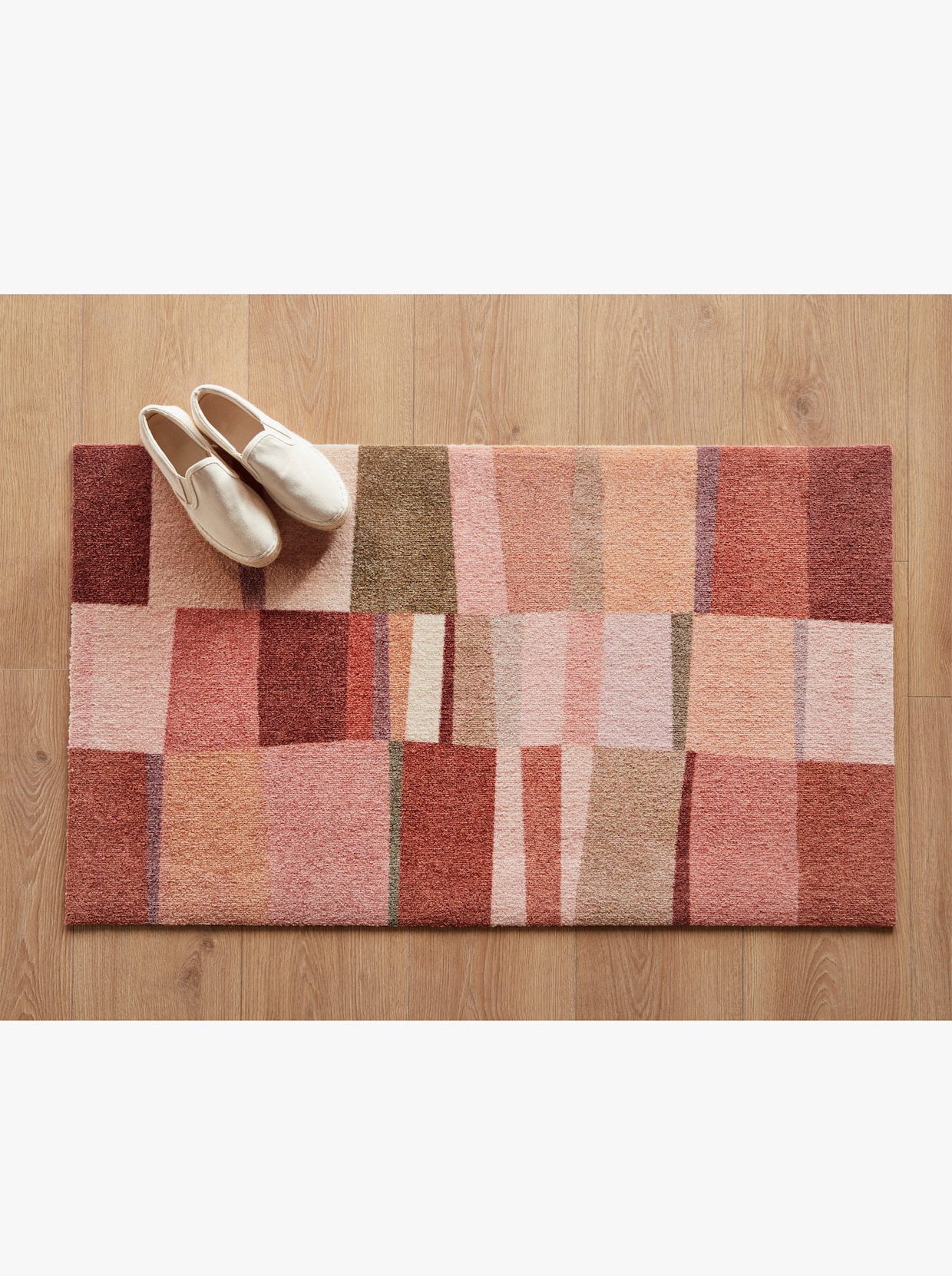 wash+dry by Kleen-Tex Voetmat - terra gedessineerd