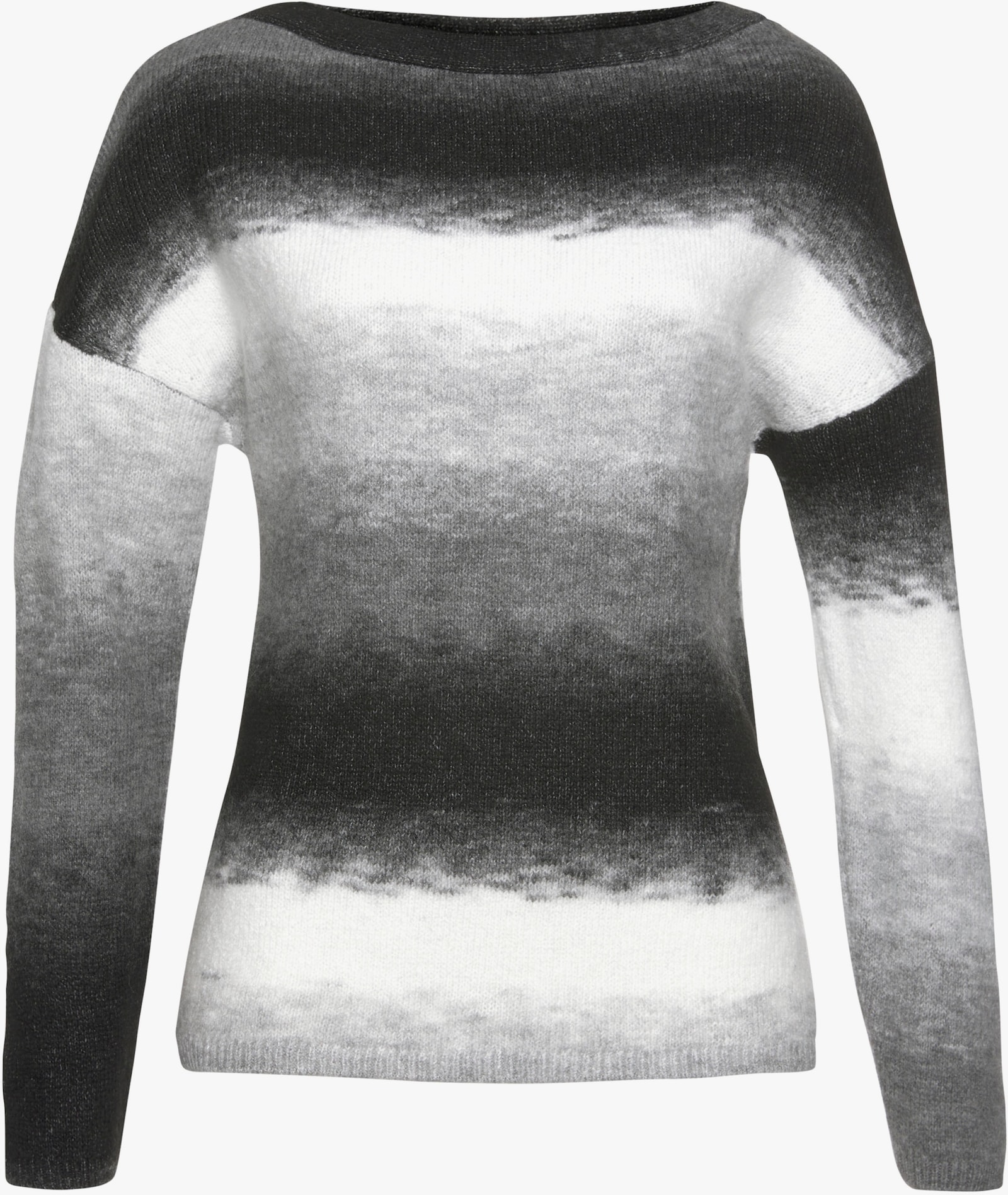 Vivance Pull en tricot - noir-blanc-gris