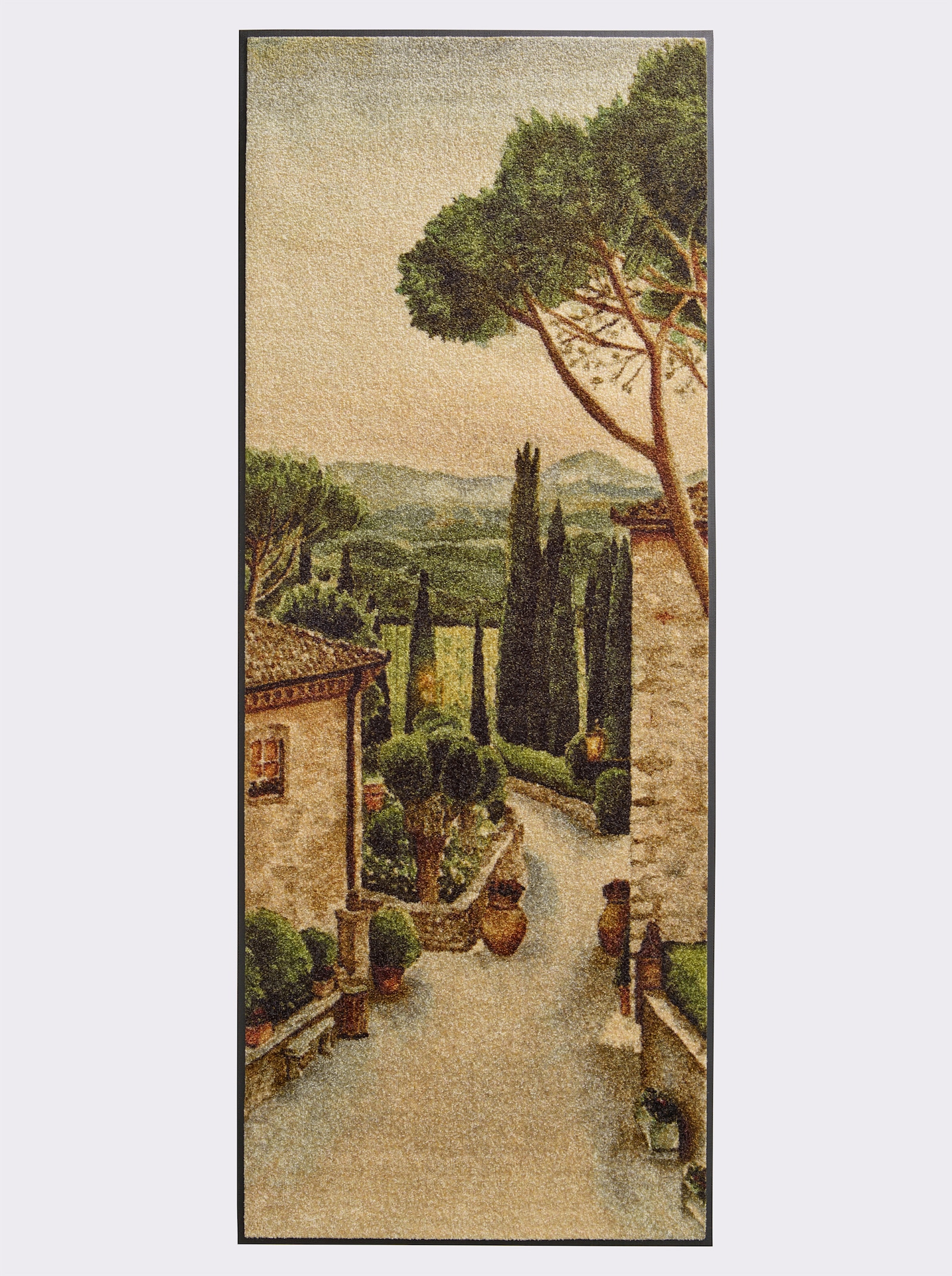 wash+dry by Kleen-Tex Fußmatte - grün-natur