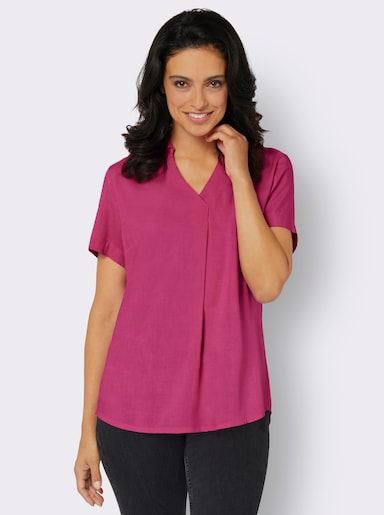 Bluse - fuchsia