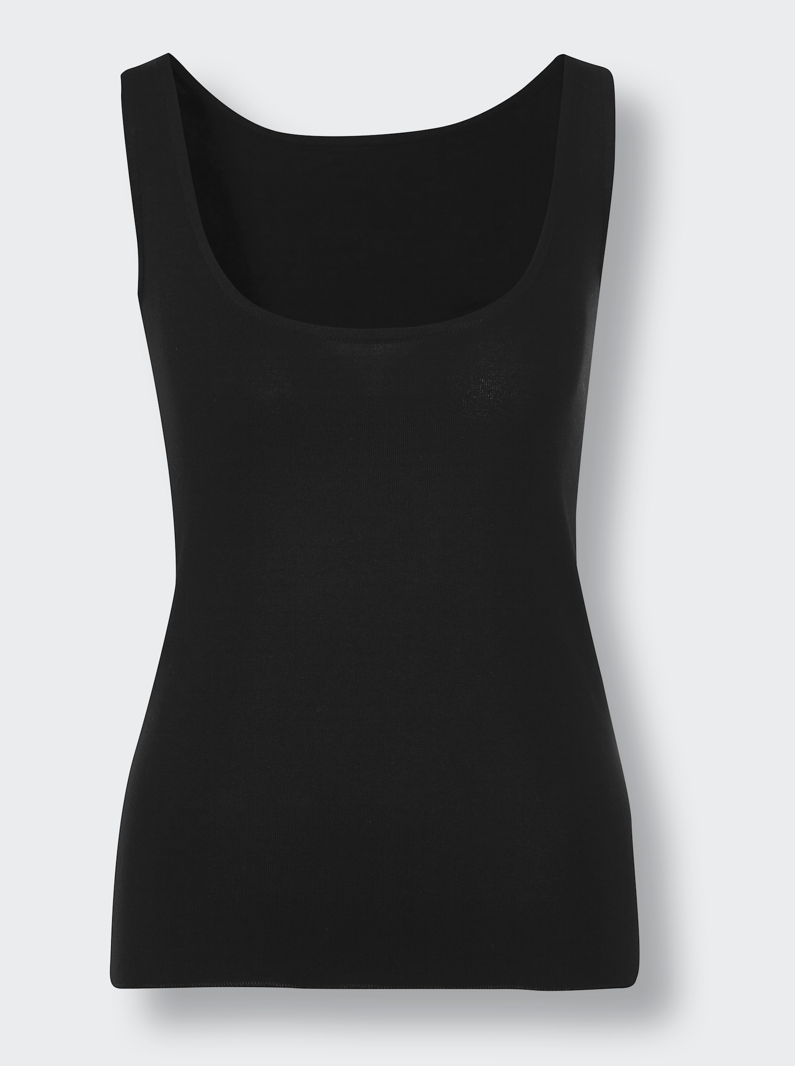 wäschepur Extra långt linne - svart