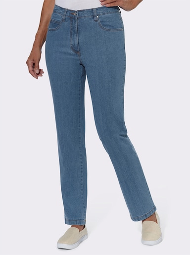 5-Pocket-Jeans mit Baumwoll-Stretch - blue-bleached