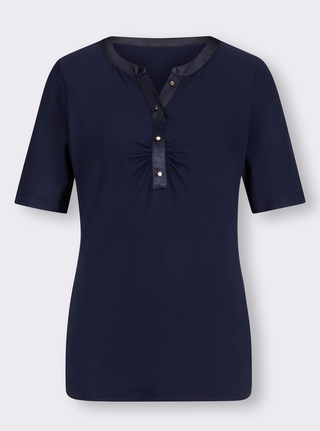 heine Shirt met korte mouwen - marine