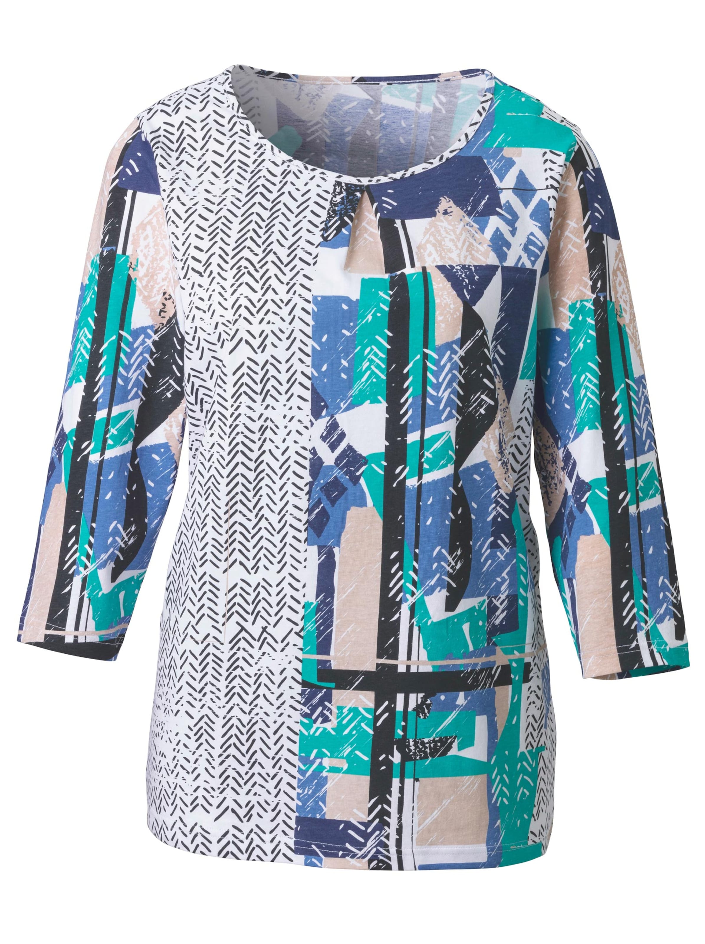 Shirt - blau-gemustert