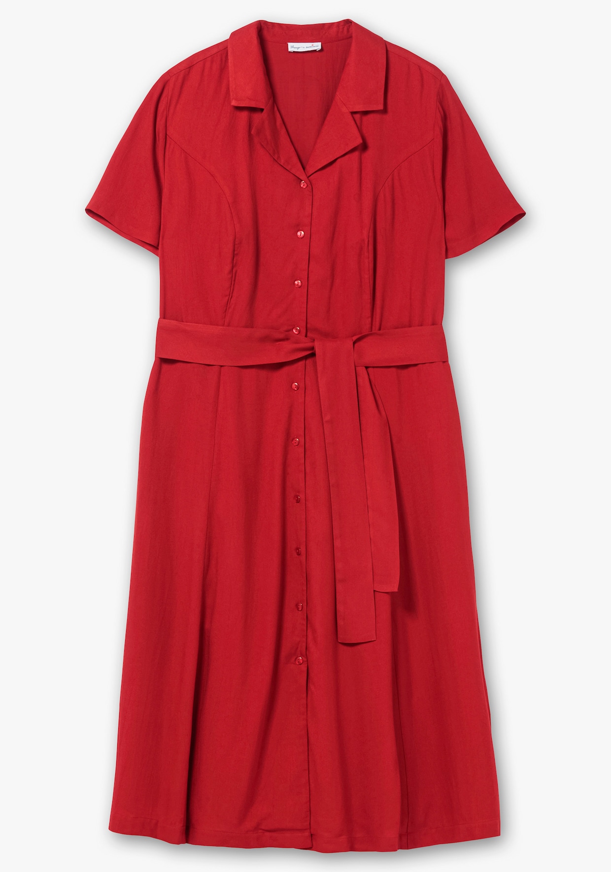 sheego by Joe Browns Hemdblusenkleid - rot