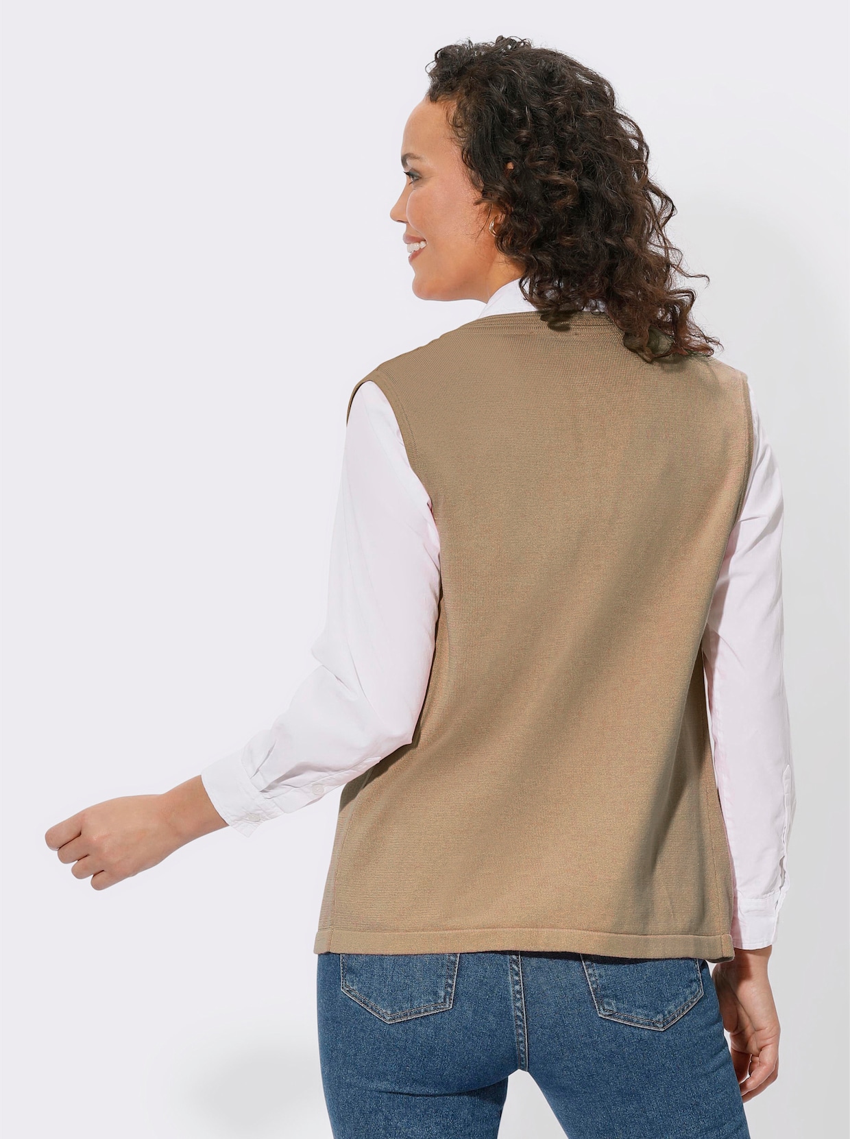 Vest - camel