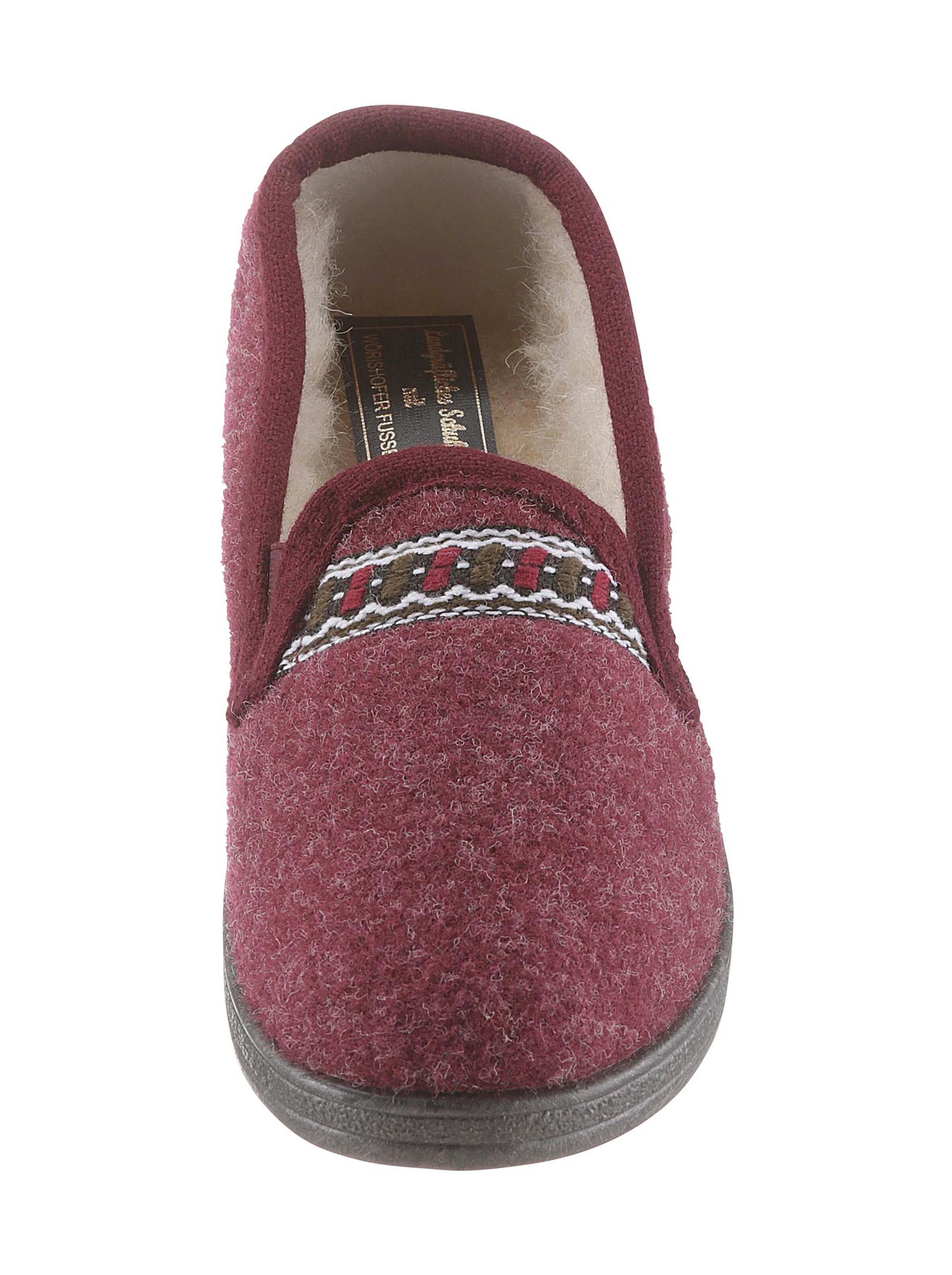 Landgraf Hausschuh - bordeaux