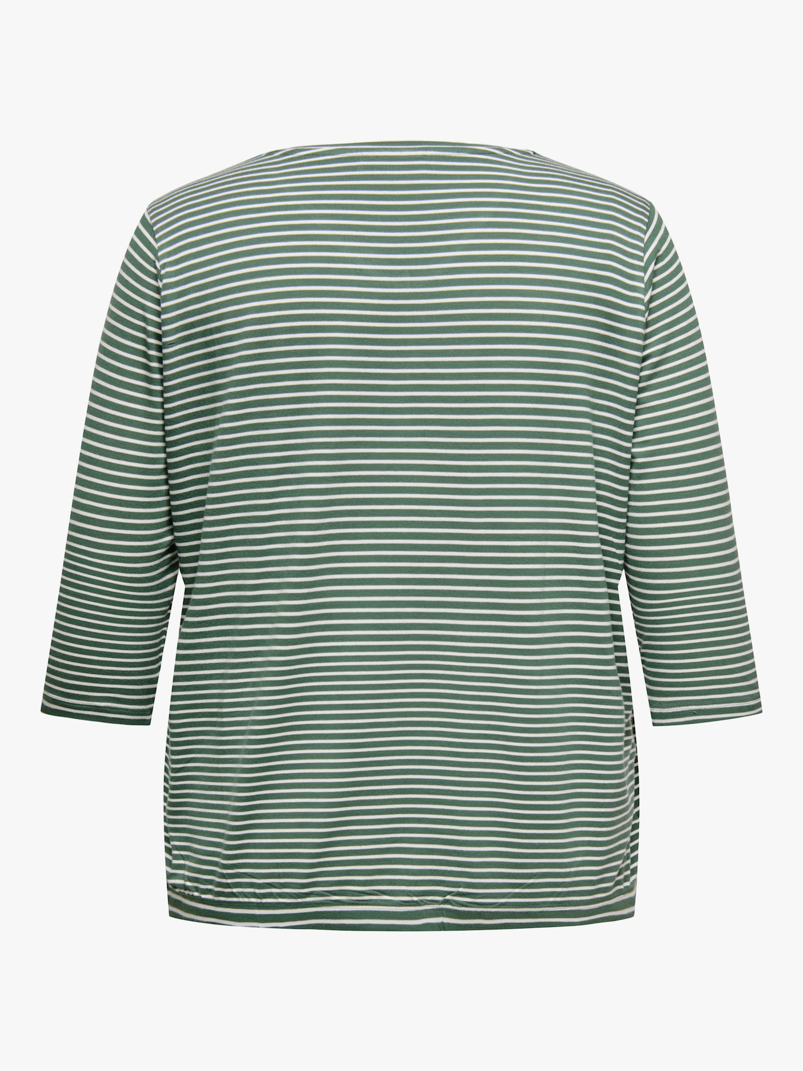 ONLY CARMAKOMA 3/4-Arm-Shirt - laurel wreath stripes:cloud dancer