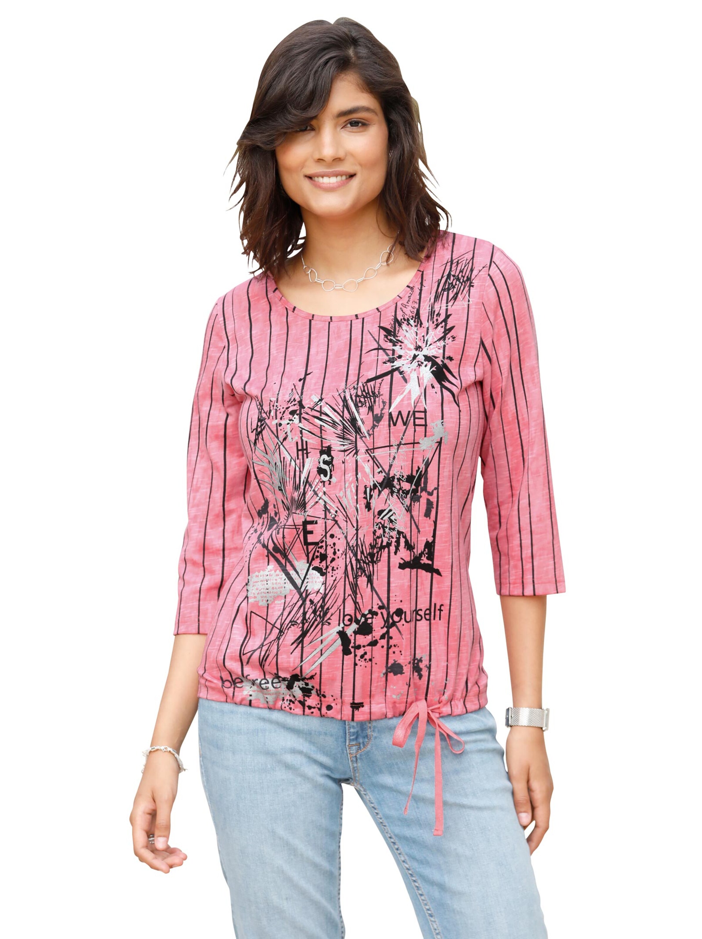 Shirt - flamingo-bedruckt