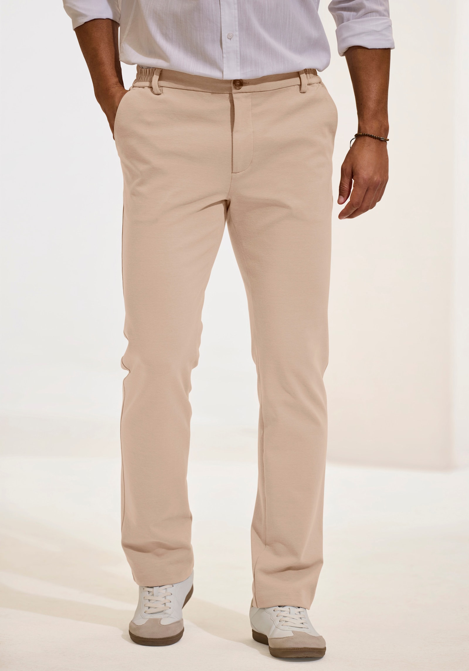 H.I.S Stoffen broek - beige