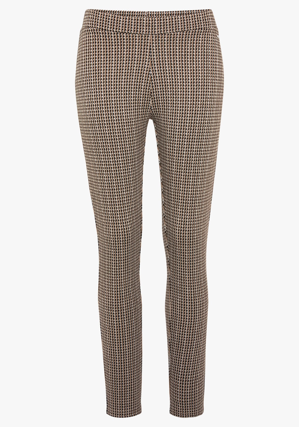 LASCANA Legging - zwart/beige/wit gedessineerd