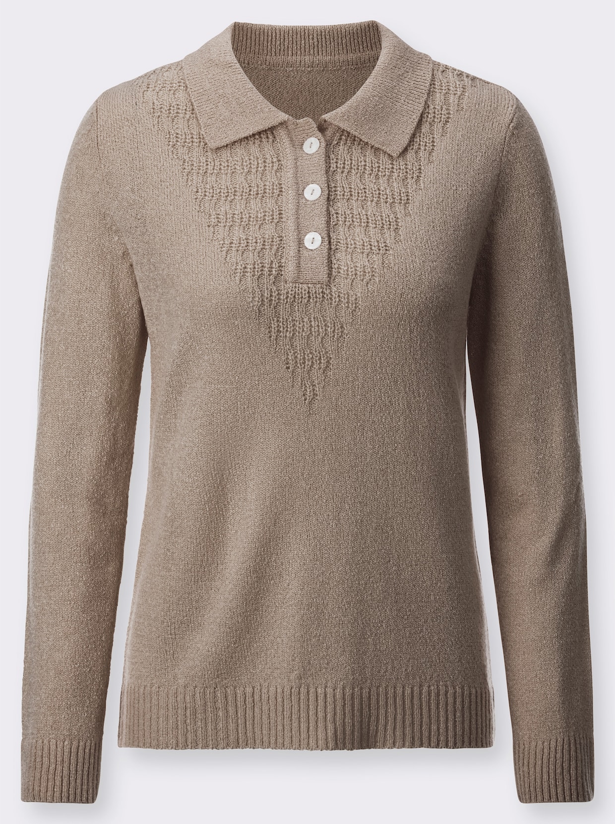 Polopullover - sesam