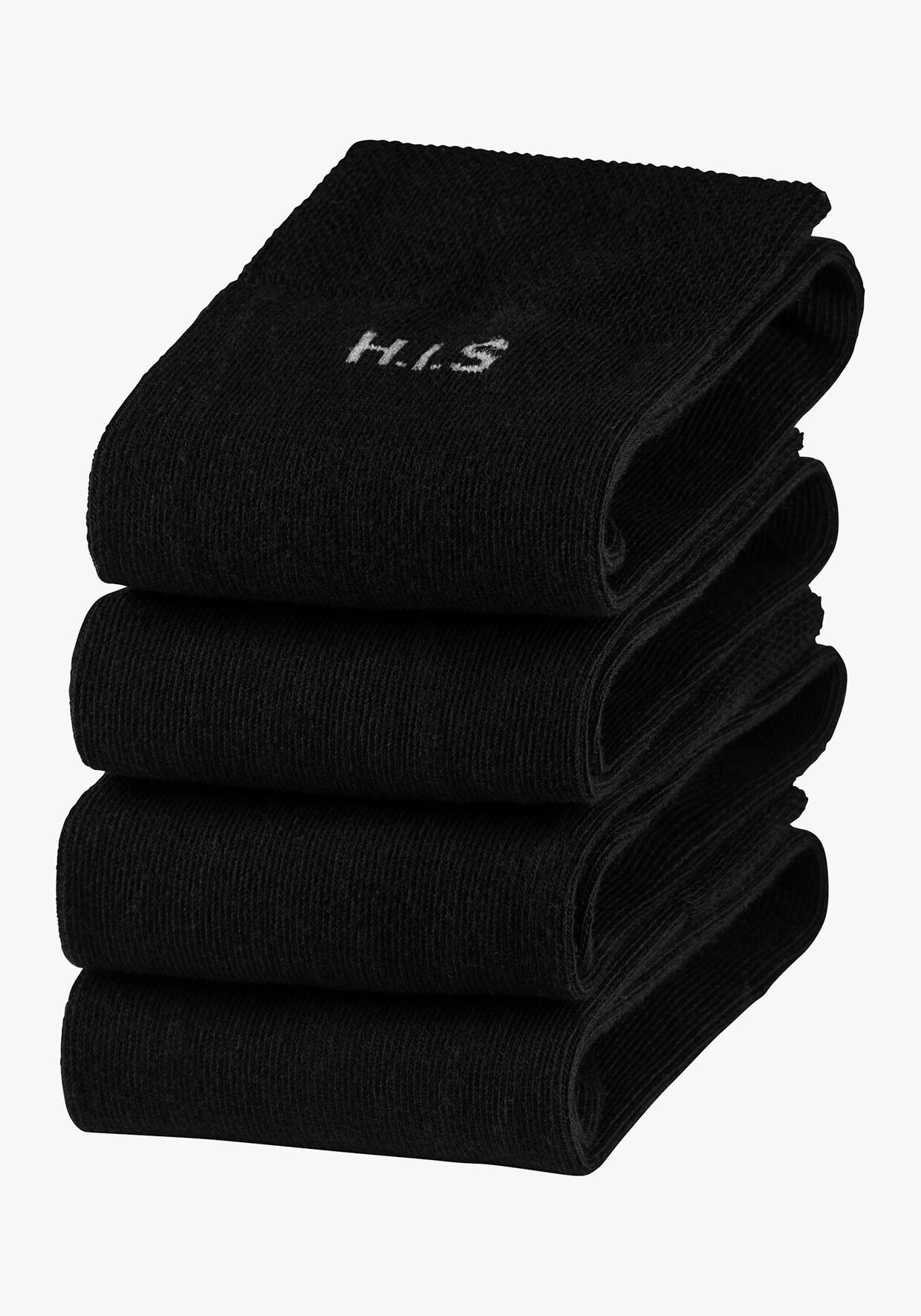 H.I.S Socken - 4x schwarz