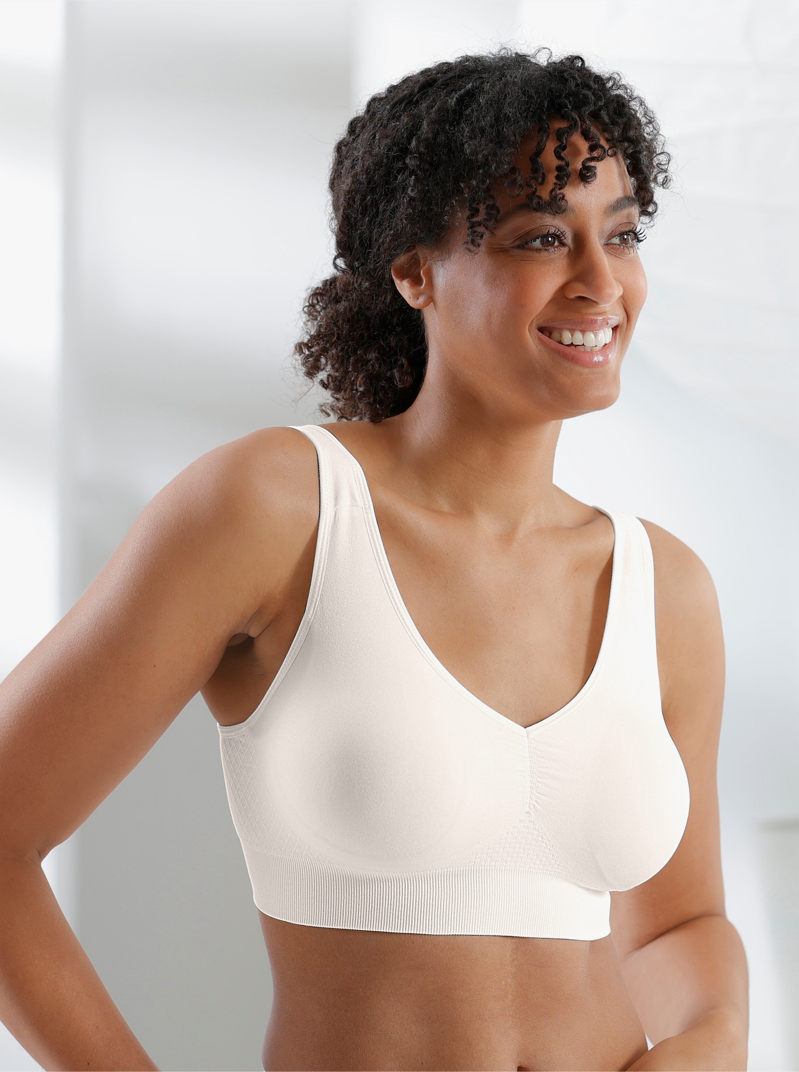 Anita Komfort-BH ohne Bügel - ecru