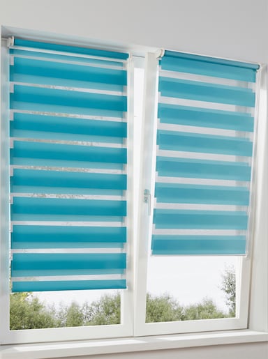 heine home Doppelrollo - türkis