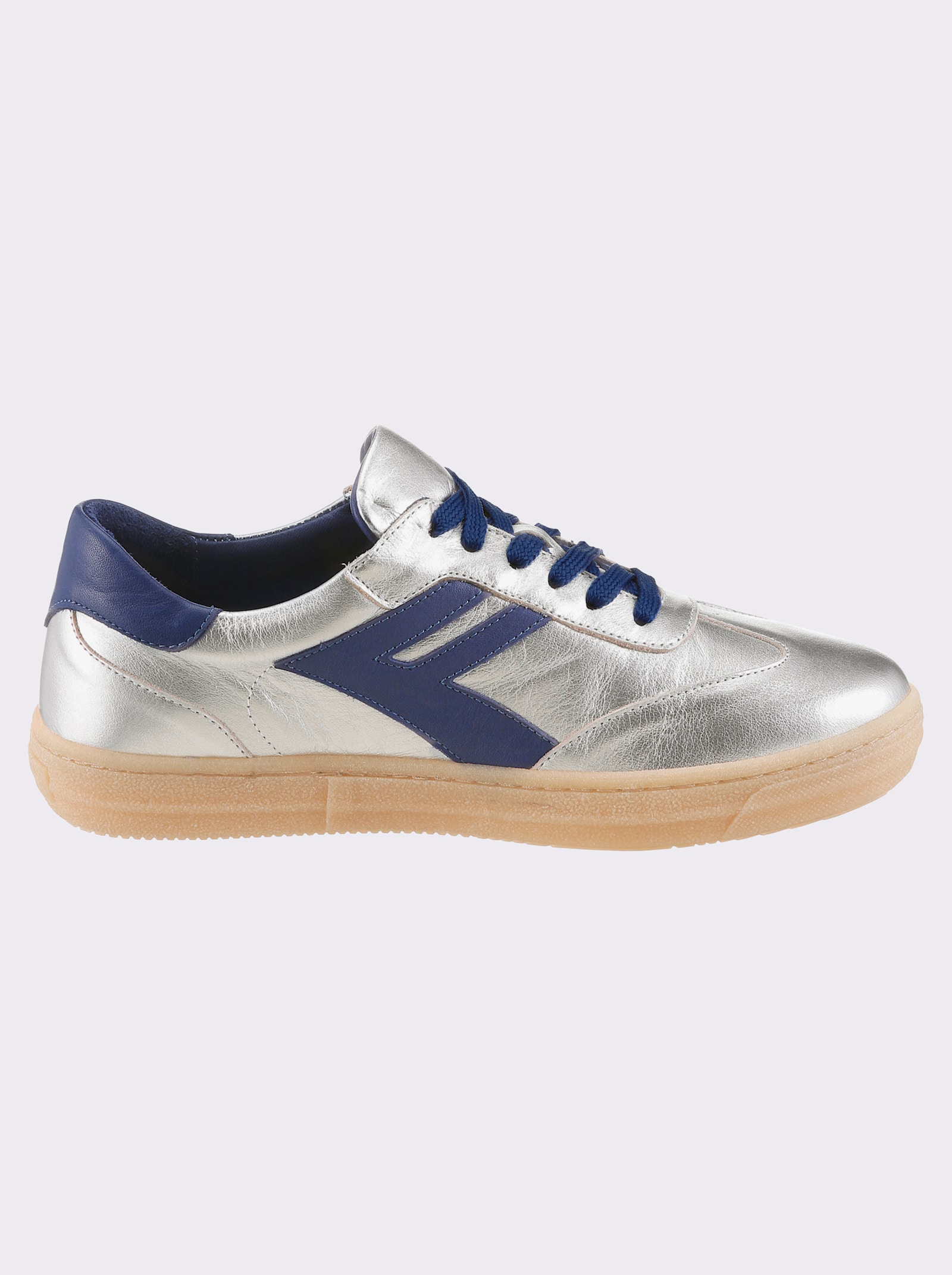 Andrea Conti Sneaker - silberfarben-blau