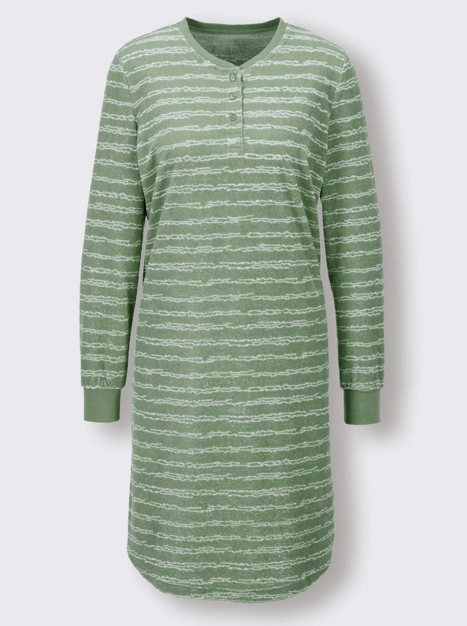 wäschepur Nachthemd - eucalyptus/ecru