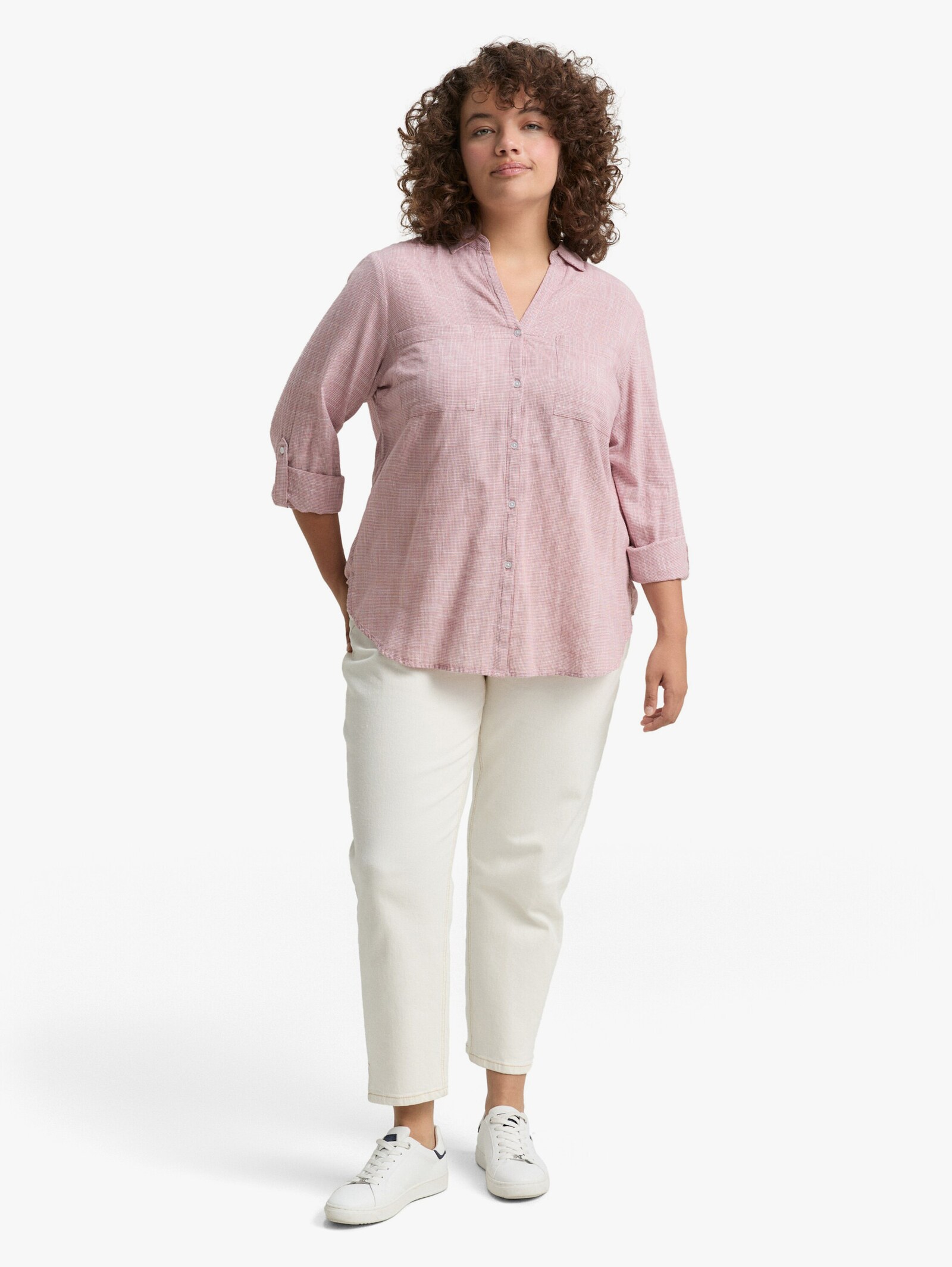 Shirtbluse - wineberry rose