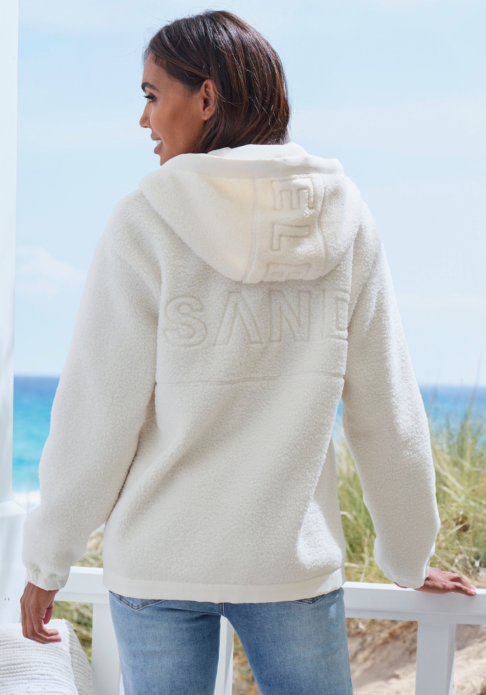 Elbsand Fleecejacke - creme