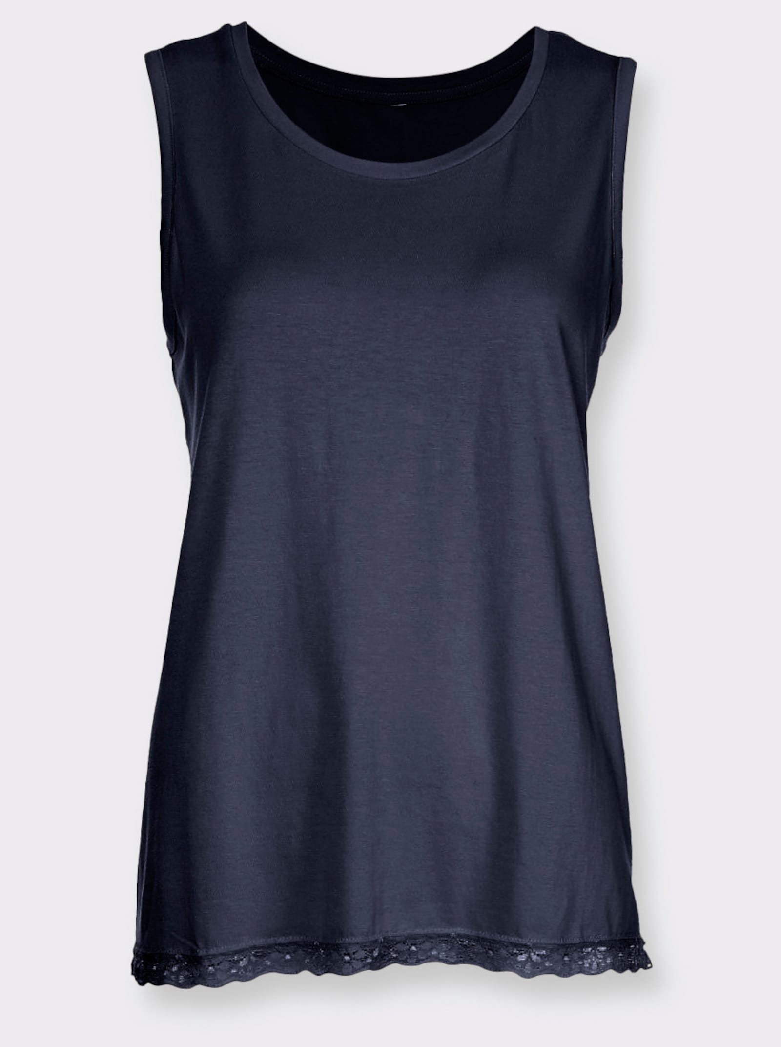 wäschepur Schlafanzug-Shirt - marine