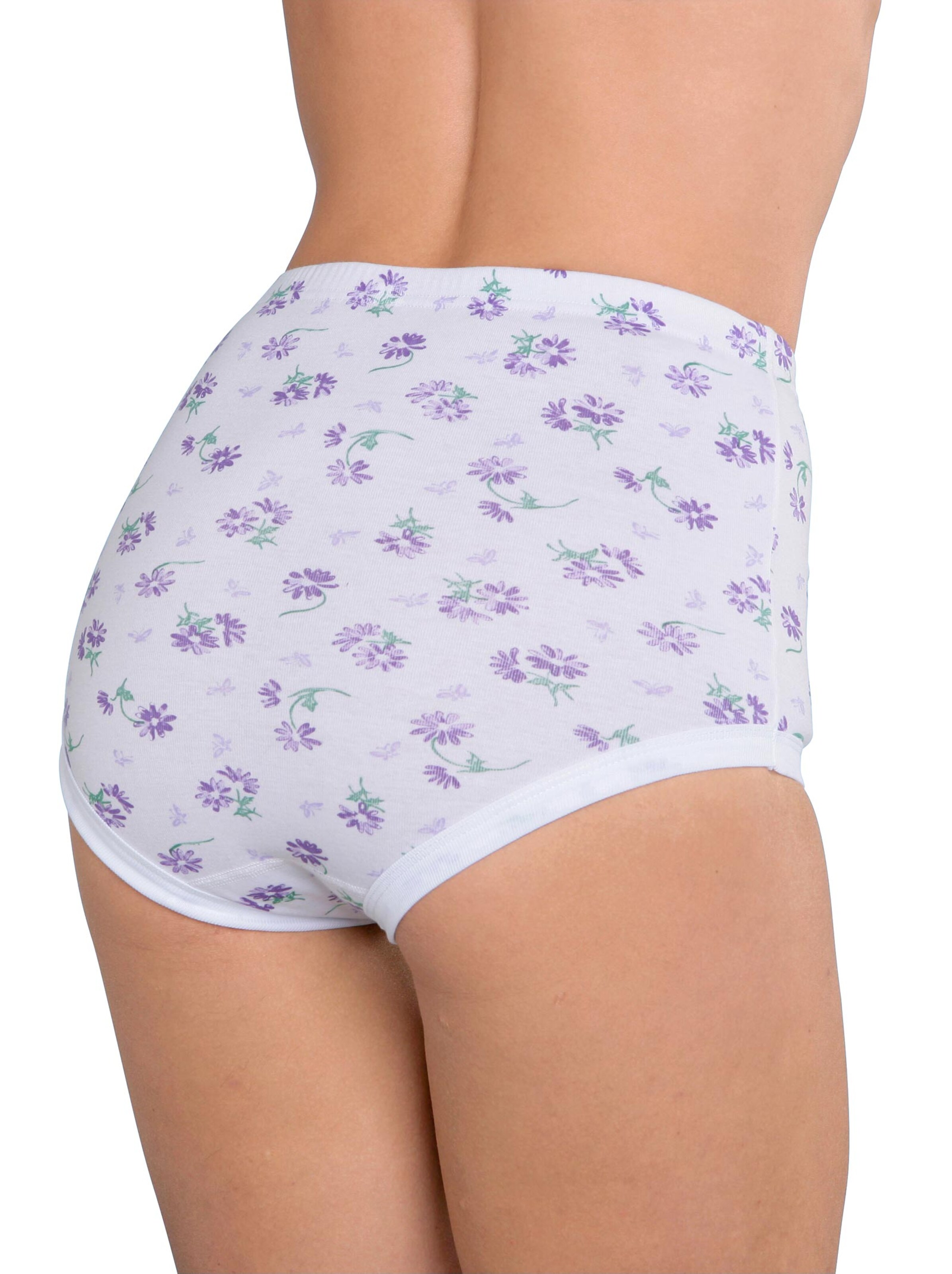 wäschepur Taillenslip - lila-bedruckt
