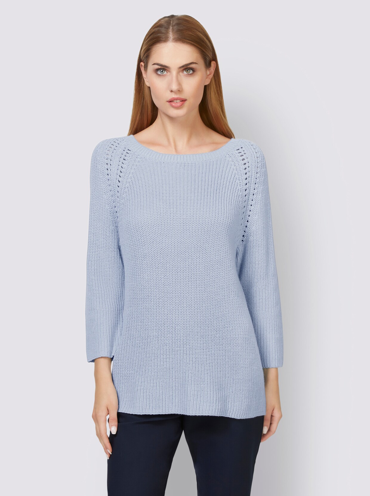 heine Pullover - eisblau