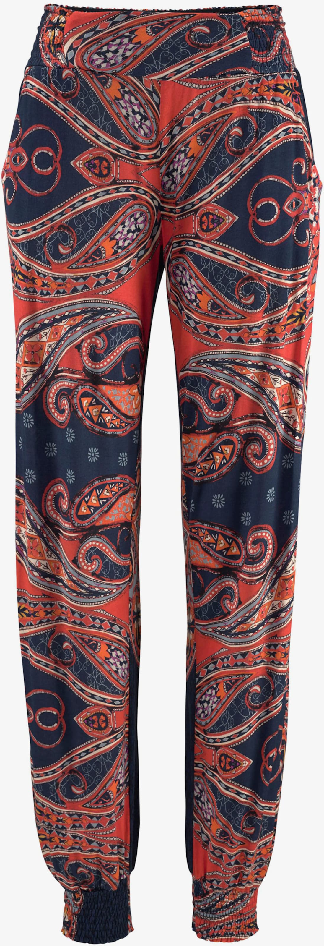LASCANA Pantalon de plage - marine-rouge