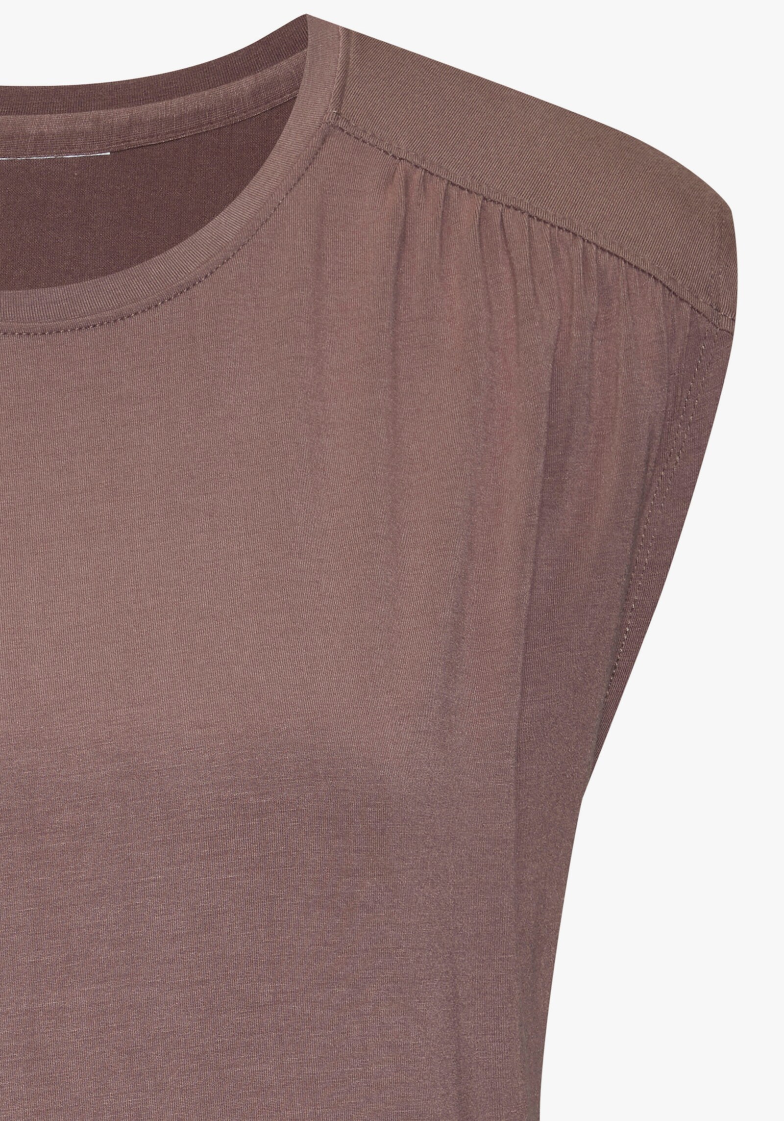 LASCANA Shirttop - taupe, schwarz