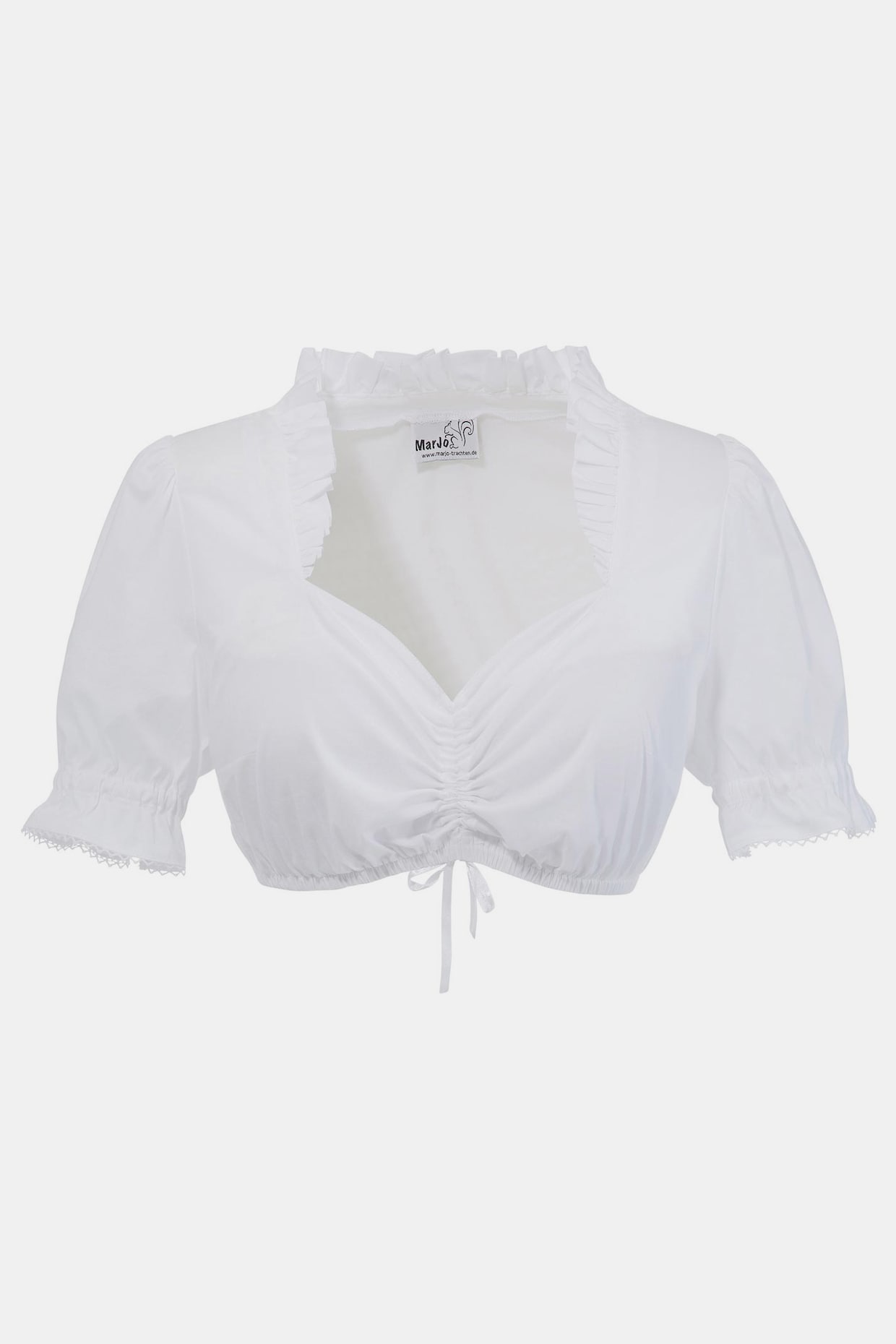 MarJo Dirndl-blouse - wit