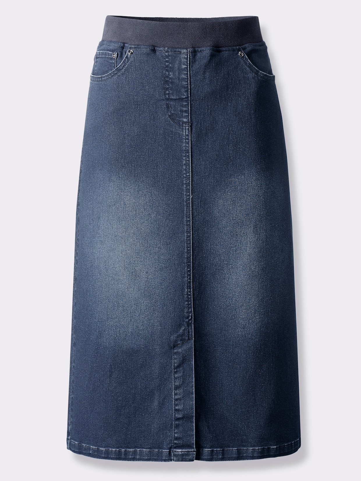 Jeansrok - dark-blue
