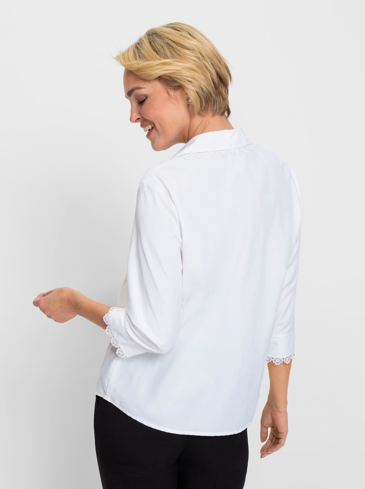 Lange blouse - ecru