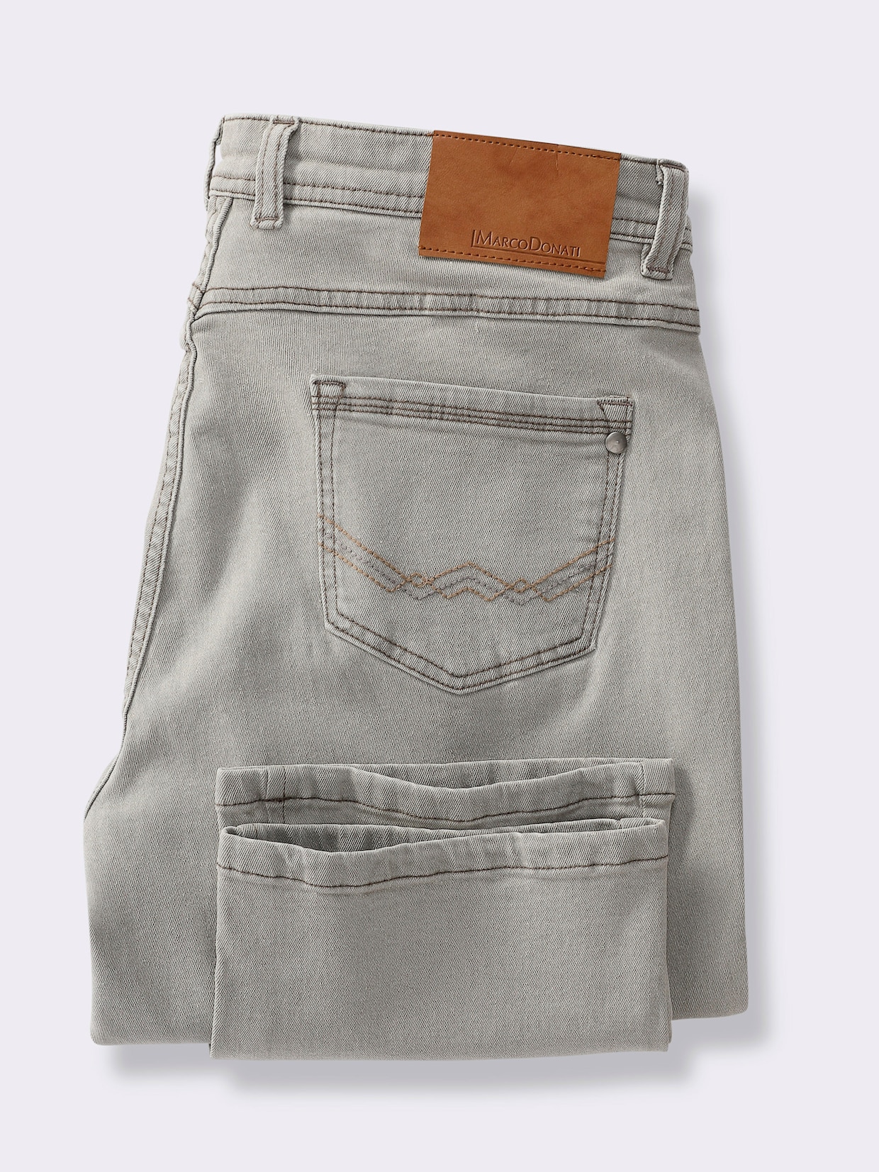 Marco Donati 5-pocketjeans - light grey-denim