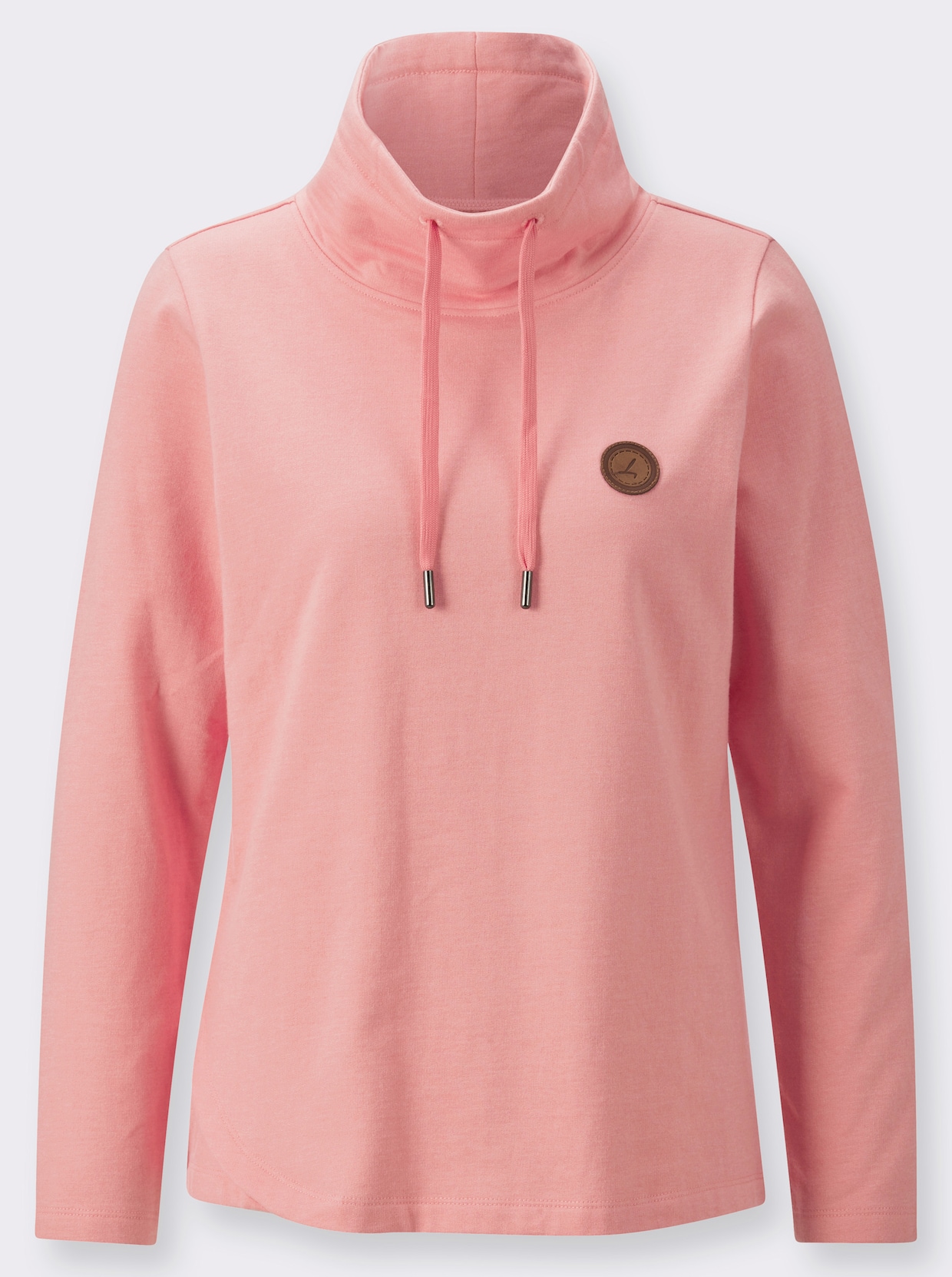 Sweat-shirt - rose flamant