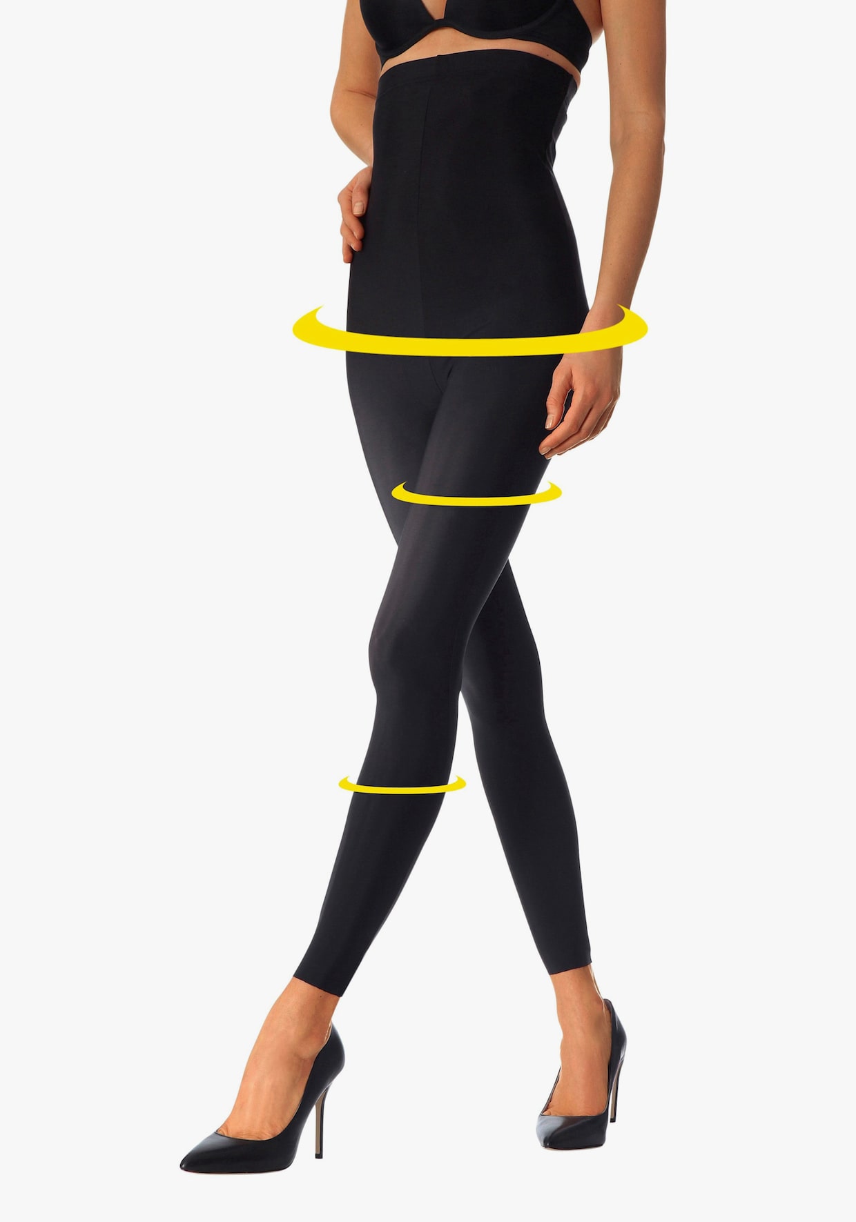 LASCANA Highwaist leggings - zwart