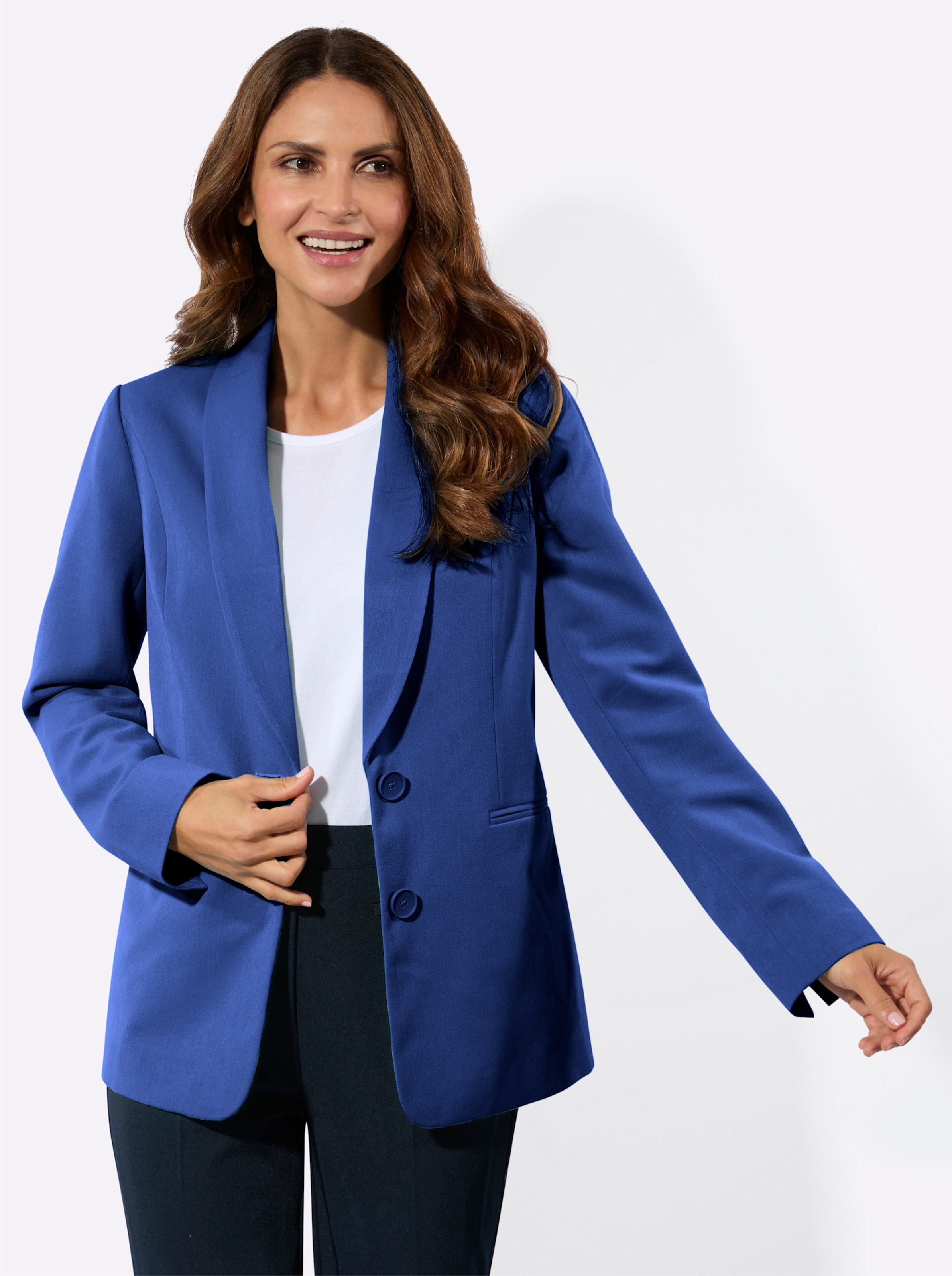 Blazer Mit Schulterpolster 80er Damen