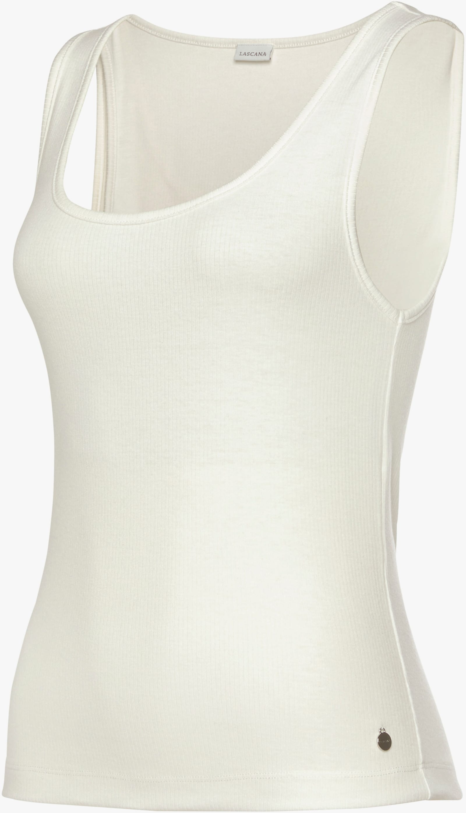 LASCANA Pyjamaoberteil - ecru