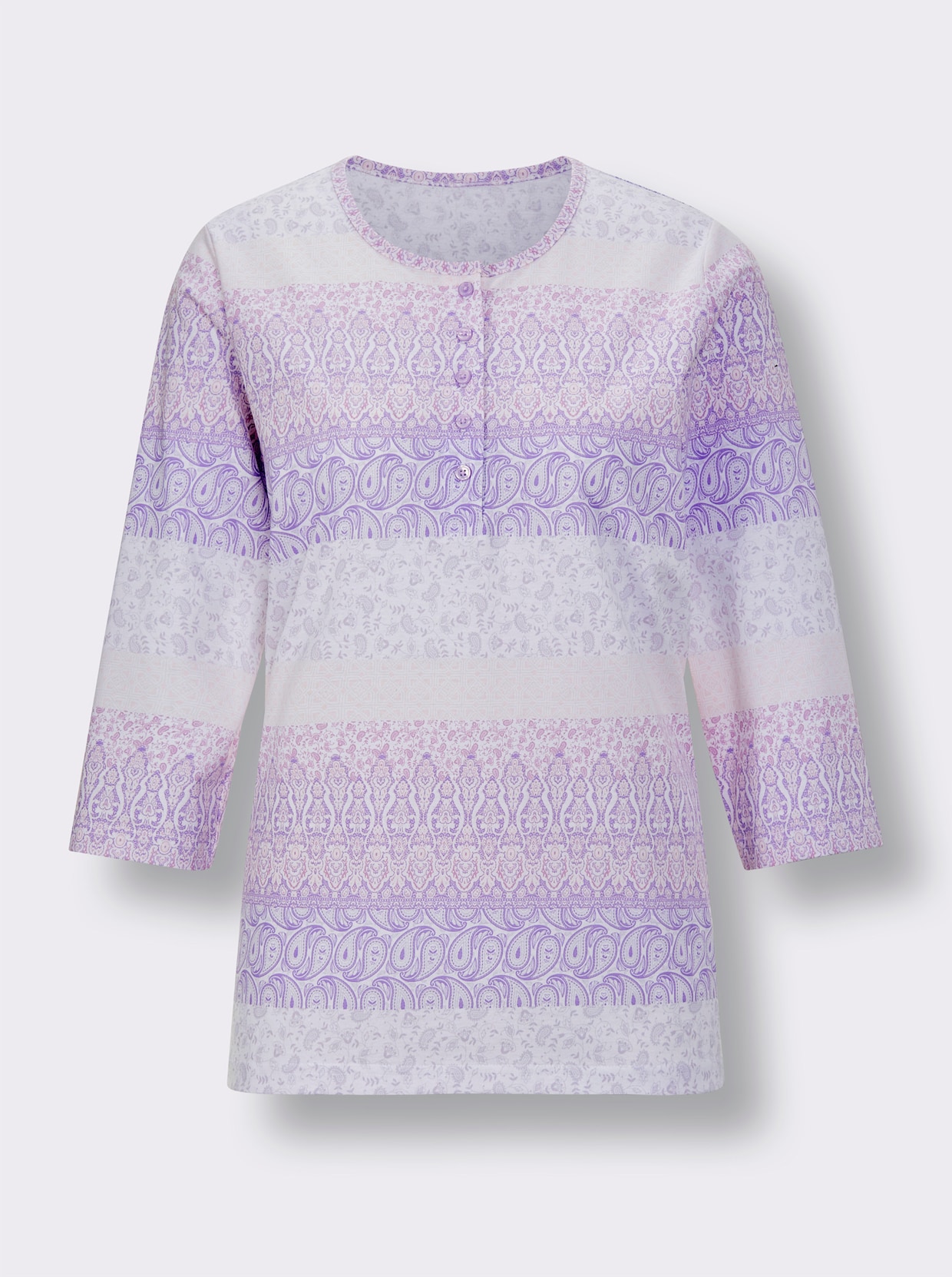 wäschepur Pyjama - lila/roze bedrukt
