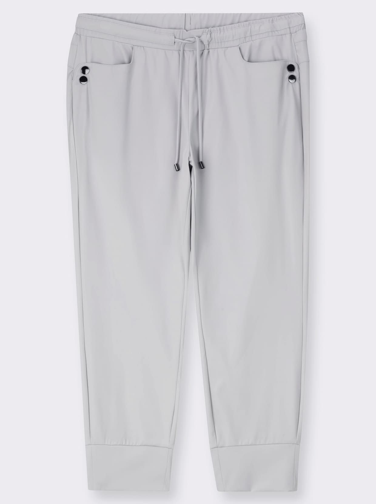 Jogg Pants in geschmeidiger Qualität - hellgrau
