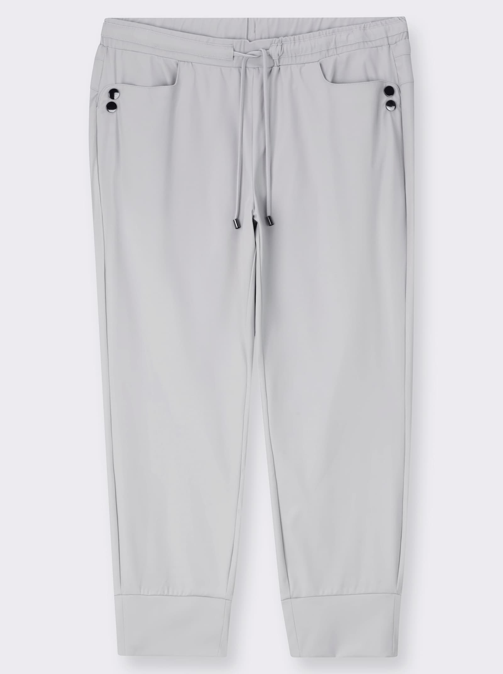 Jogg Pants in geschmeidiger Qualität - hellgrau