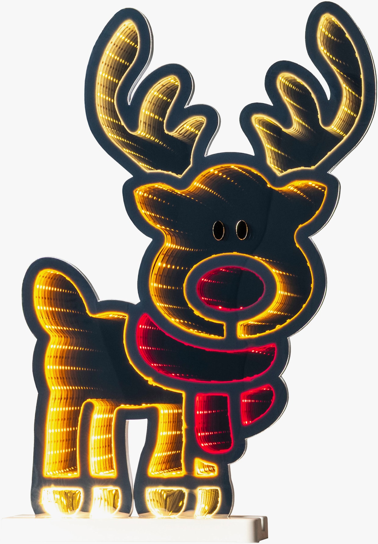 my home LED Dekofigur - warmweiß, rot, orange