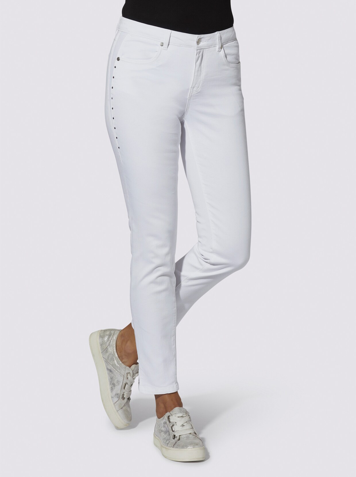 Jeans - weiss
