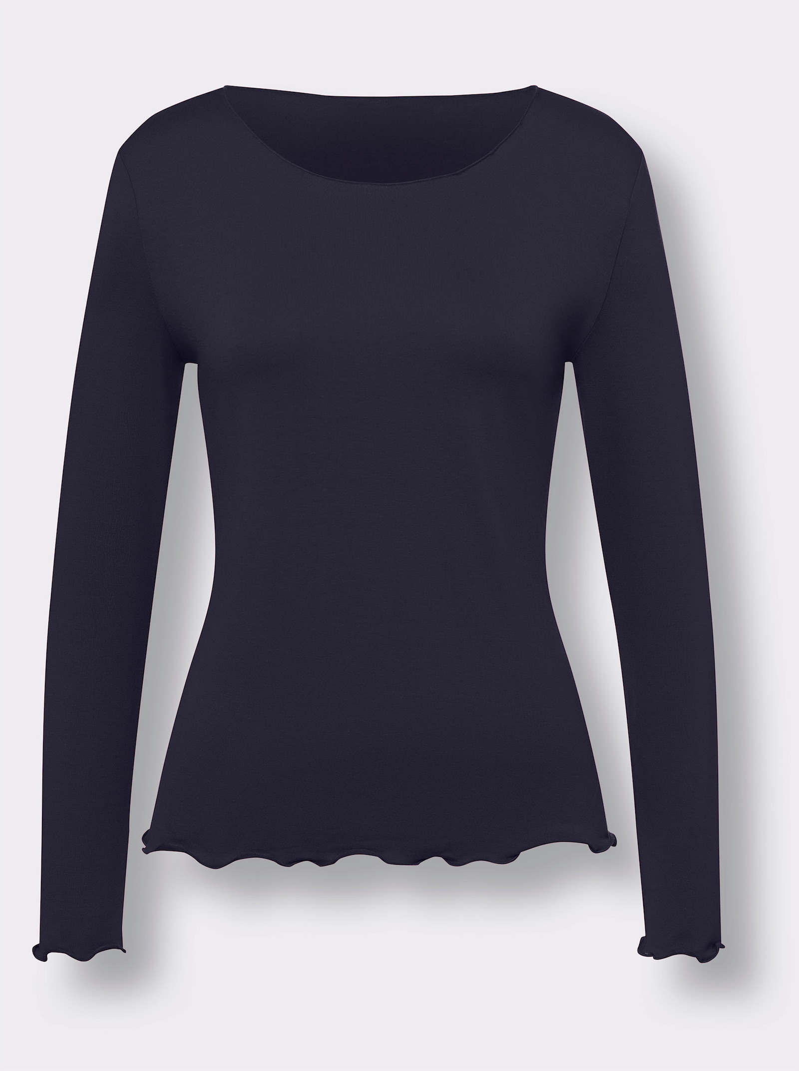 heine Shirt-Set in Viskose-Qualität - marine-ecru