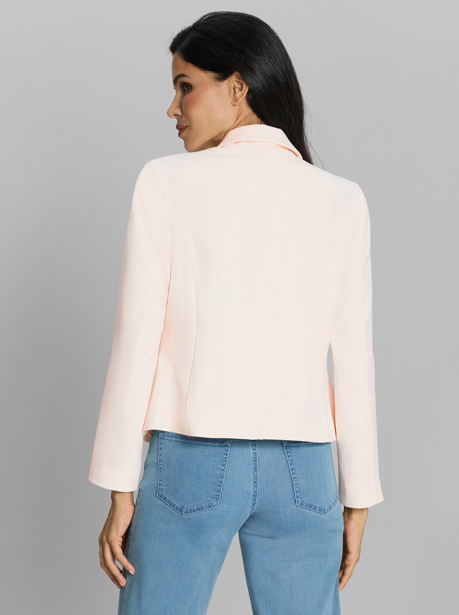 heine Blazer mit großen Schmuckknöpfen - ecru
