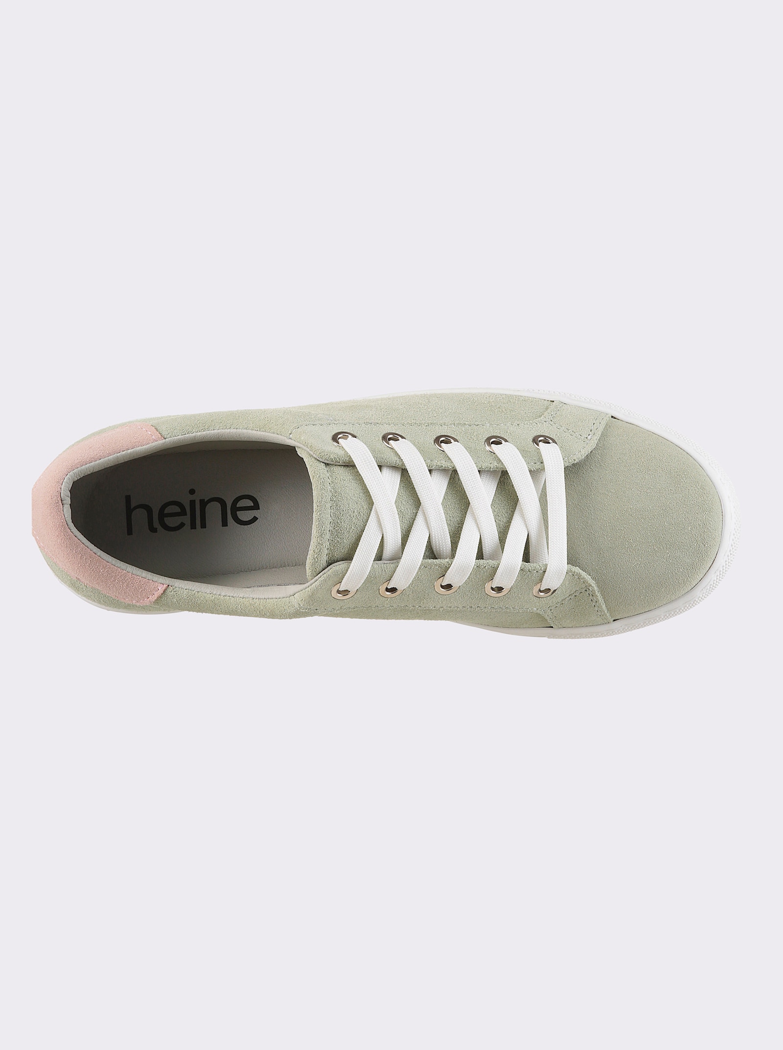 heine Veterschoen - mint/roze