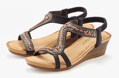 Vivance Sandalette - schwarz