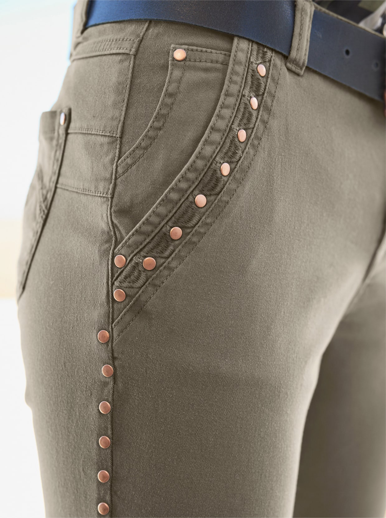 heine Pantalon - kaki